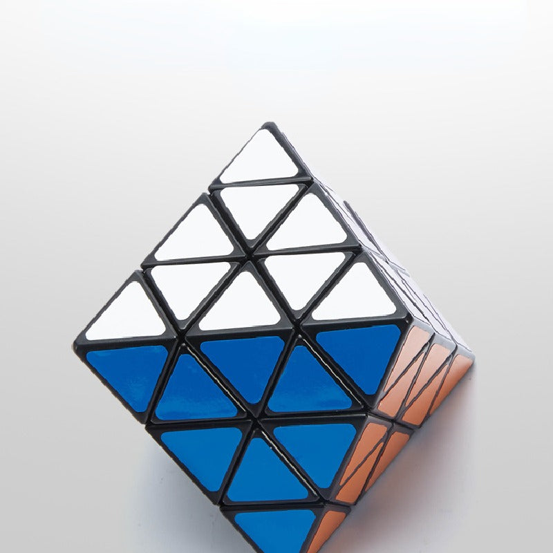 Plastic Fidget Cube Diamond Face Turning Puzzle 7.4cm 6