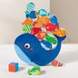 Wooden Animal Balanced Stacked Building Blocks Educational Toy 8