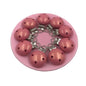 Wooden Pacifier Clip 30mm Three-Hole Round Teething Toy 17