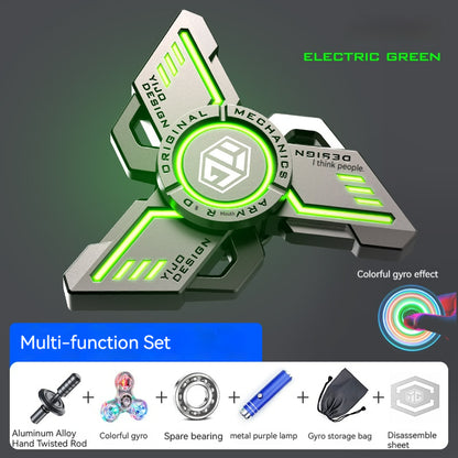 Alloy Glow in the Dark Fingertip Gyro Fidget Spinner 4