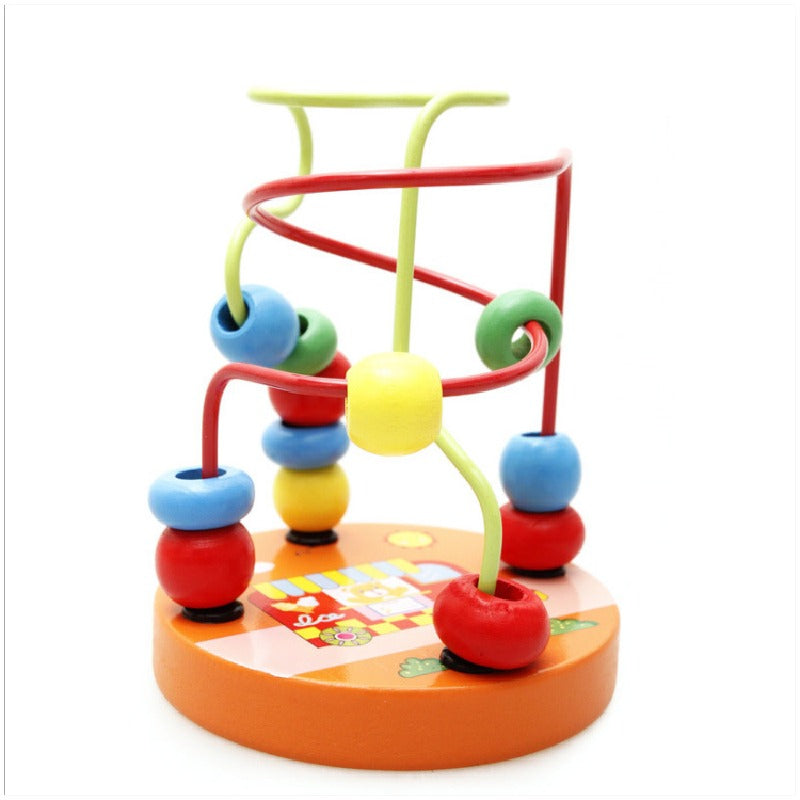 Wooden Mini Bead Maze Activity Toy for Toddlers 5