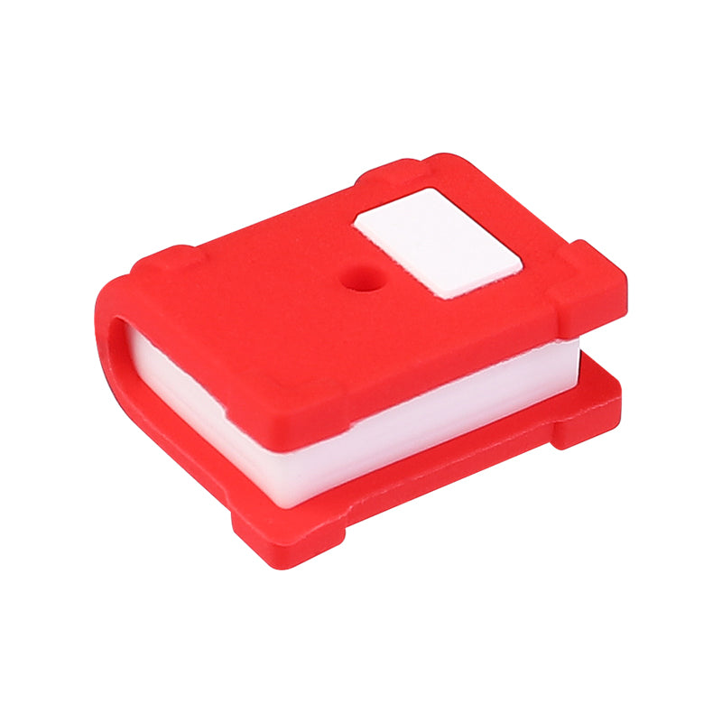 20Pcs Silicone 3D Focal Beads Color Book With Cover Design 11