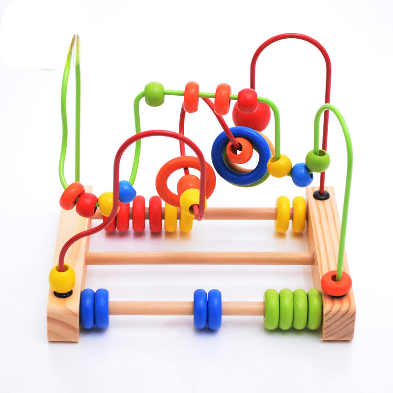 Wooden Montessori Toys Computing Bead Educational Toy