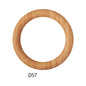 65mm Printed Silicone Beads Rings 15