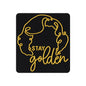 Silicone Focal Beads The Golden Girl Gold Bag and Text Detail 12