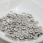 100pcs Disc Shape Brass Spacer Beads 10