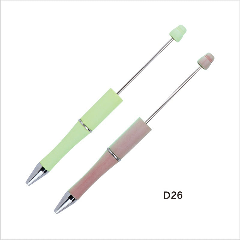 Light-Sensitive Color-Changing Beadable Ballpoint Pens Plastic DIY Craft 20