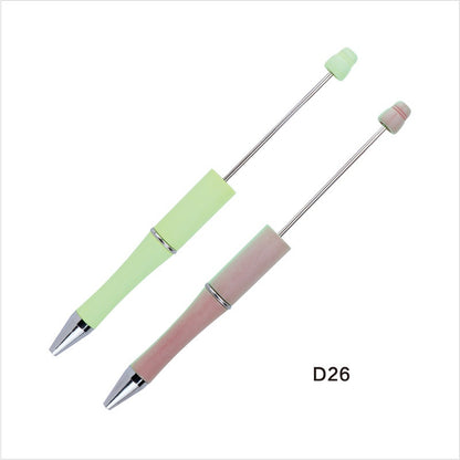 Light-Sensitive Color-Changing Beadable Ballpoint Pens Plastic DIY Craft 20