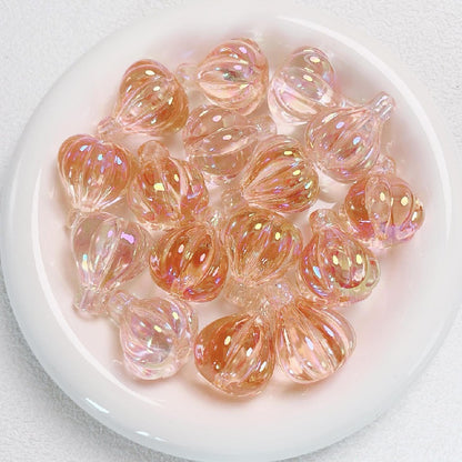 5pcs 30x25mm Hot Air Balloon Transparent Acrylic Beads 10