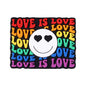 20pcs Silicone Focal Beads Rainbow Pride Theme Colored Heart and Letters 11