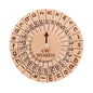 Wooden Montessori Toys Word Game Turntable Educational Toy