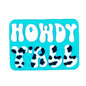 20pcs Silicone Focal Beads Howdy Y All Rectangular Patch Design 5