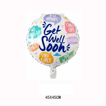 Get Well Soon Foil Balloons 18 Inch Party Decoration 50pcs 6