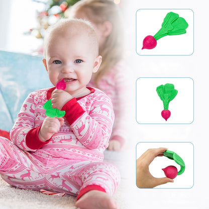 Radish Silicone Teething Toy Baby Teether for Infant 2