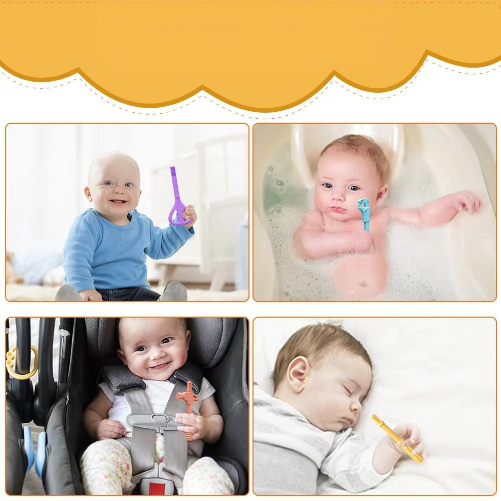 Silicone Tool Shape Teething Toy Baby Teether Set 2