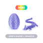 3D Printed Chinese Loong Dragon Egg Decoration Gift 22cm