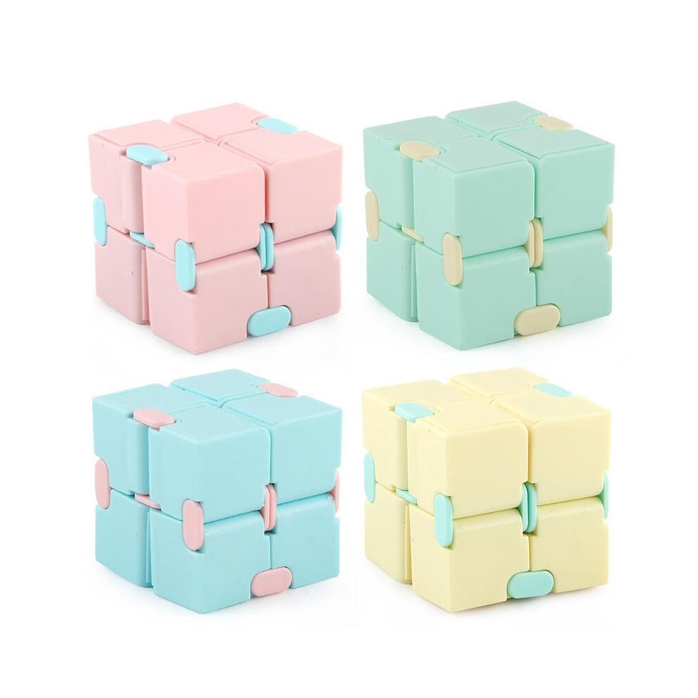 ABS Infinity Cube Fidget Toy 4x4x4cm Articulated Puzzle Cube