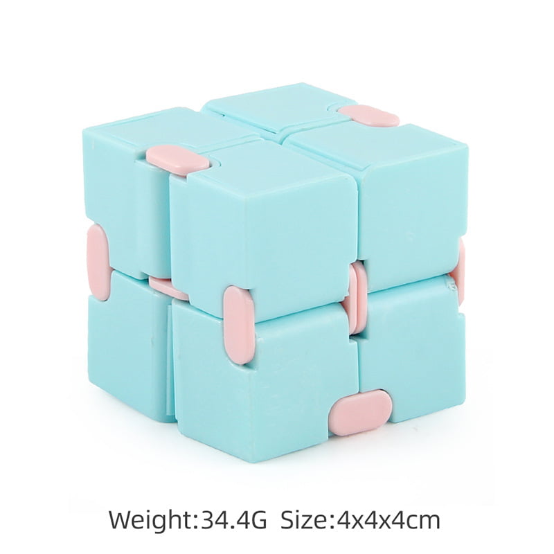 ABS Infinity Cube Fidget Toy 4x4x4cm Articulated Puzzle Cube 4