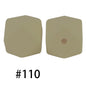 50pcs 14mm Hexagon Silicone Beads Solid Color Variety Options 55