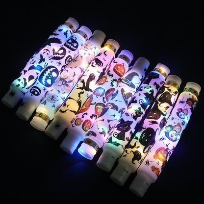 Light Up Pop Tubes Sensory Fidget Toy Normal and Large Sizes 6