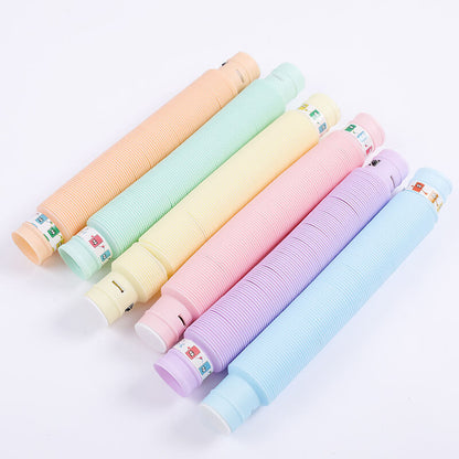 Light Up Pop Tubes Sensory Fidget Toy Normal and Large Sizes 15
