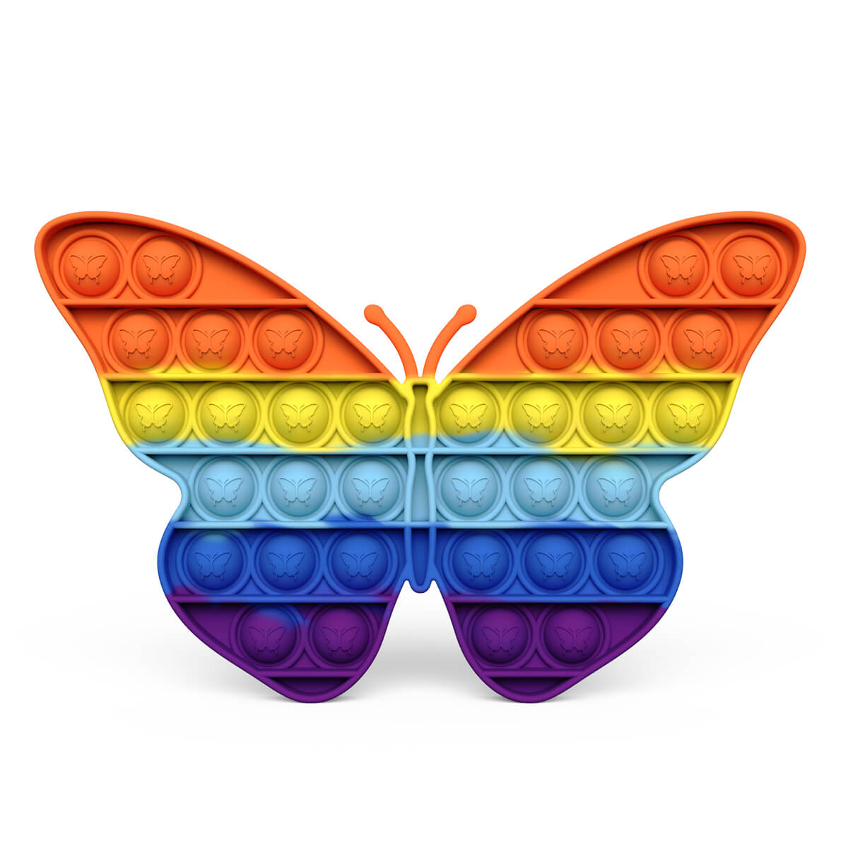 Silicone Pop It Fidget Toy Butterfly Shape Sensory for Kids