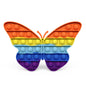 Silicone Pop It Fidget Toy Butterfly Shape Sensory for Kids