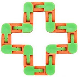 Plastic Wacky Track Fidget Toy