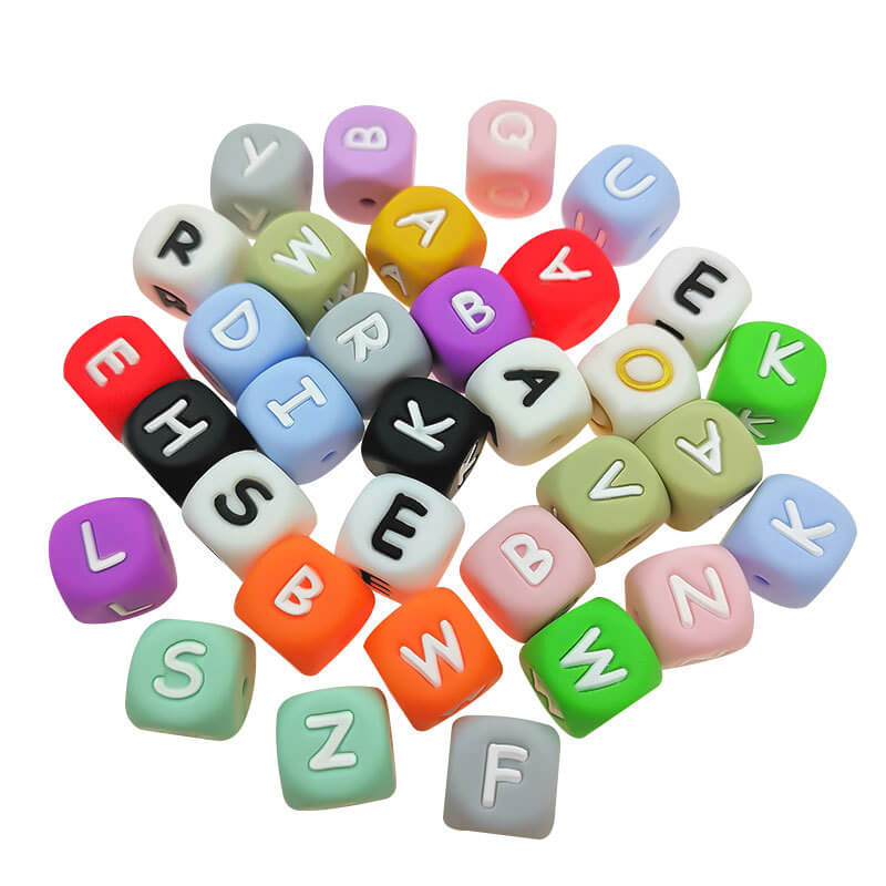 silicone alphabet beads, silicone alphabet beads Suppliers and