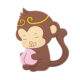 Variation picture for Monkey-coffee color