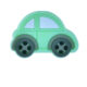 Slika varijacije za mali zeleni automobil