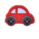 Slika varijacije za mali crveni automobil