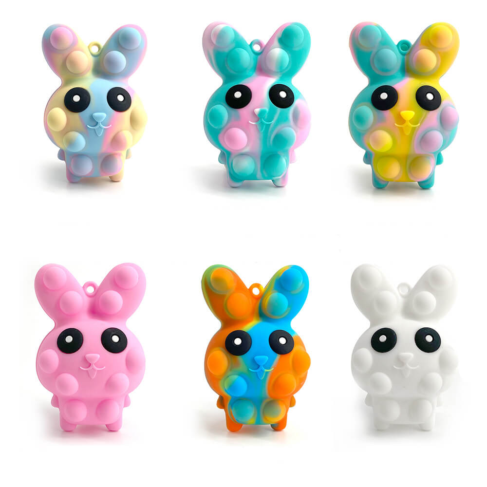 3D Pop Its Rabbit Fidget Toy