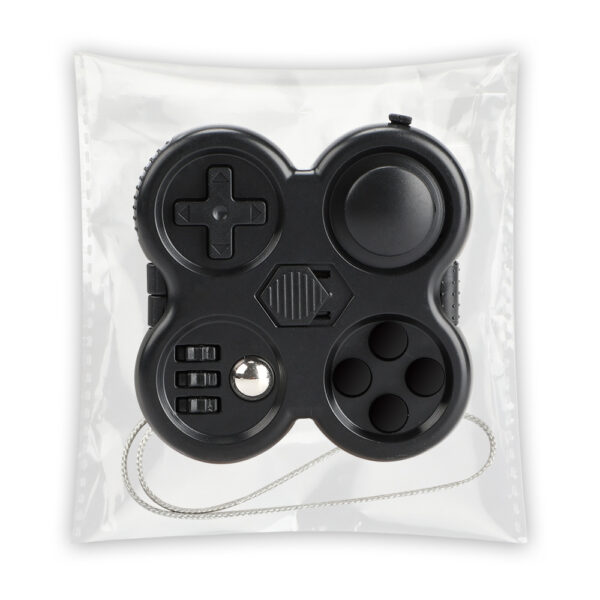 Black 12 Fuctions Fidget Pad Game Controller Fidget Toy