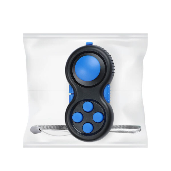 Blue 8 Fuctions Fidget Pad Game Controller Fidget Toy