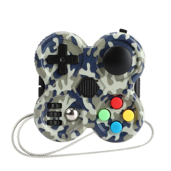 Camouflage 8 Fuctions Fidget Pad Game Controller Fidget Toy