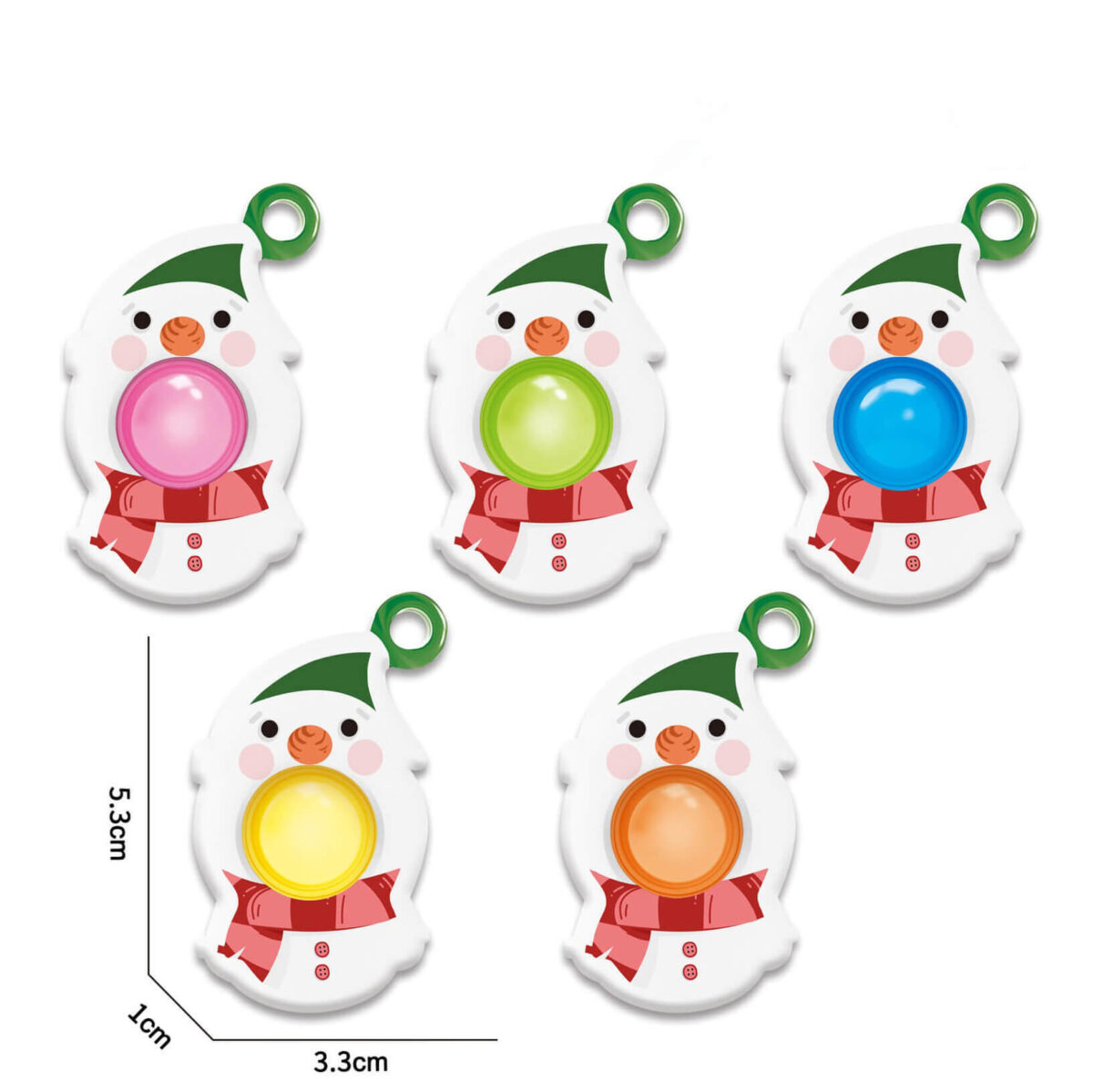 Christmas Dimple Fidget Toy 12