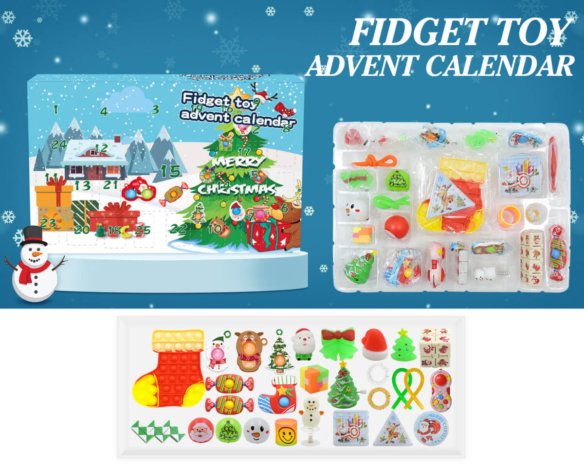 Christmas Fidget Advent Calendar Wholesale 2022 1
