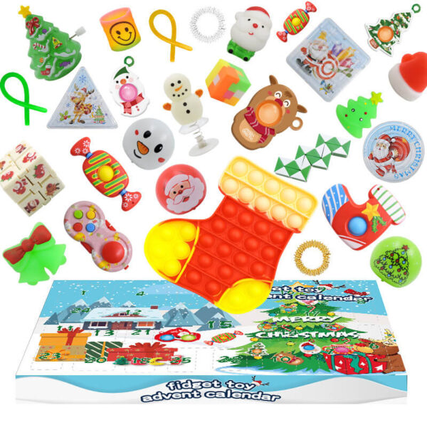 Christmas Fidget Advent Calendar Wholesale 2022