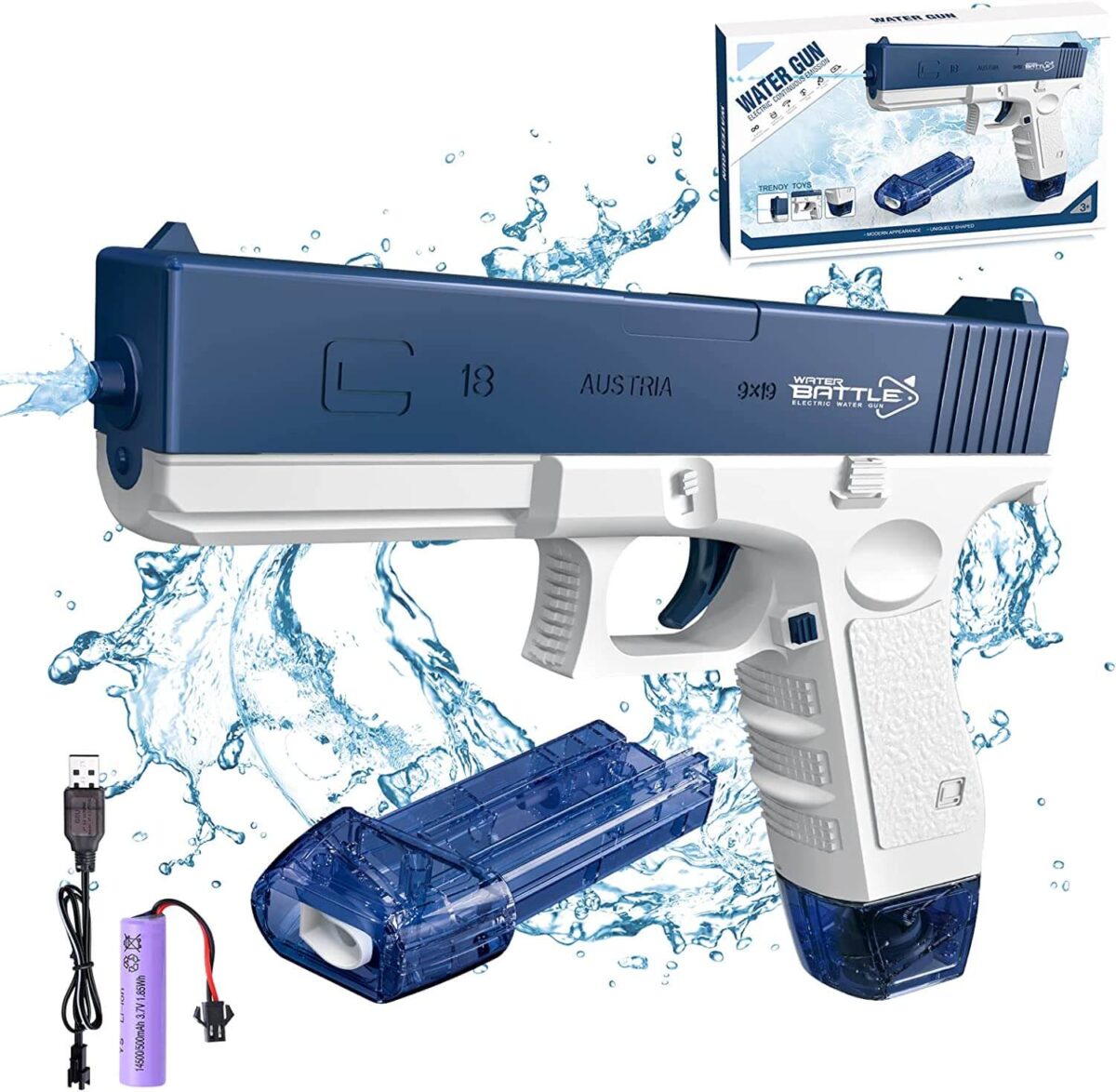 Electric Water Gun Automatic Repeater Water Toy Wholesale detail 11