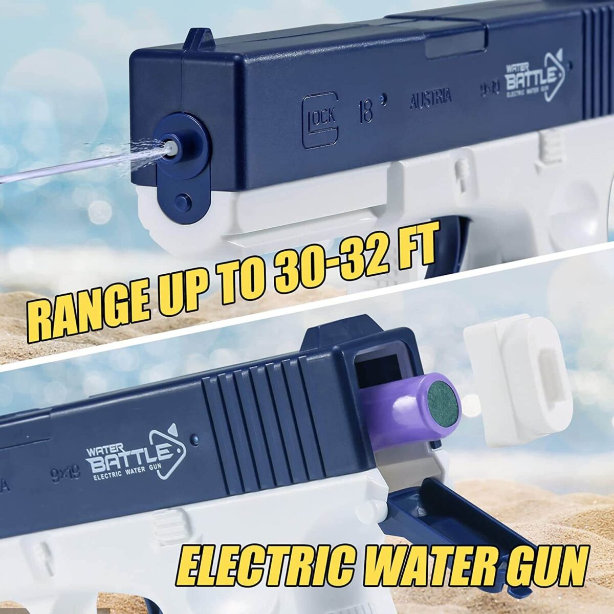Electric Water Gun Automatic Repeater Water Toy Wholesale detail 15