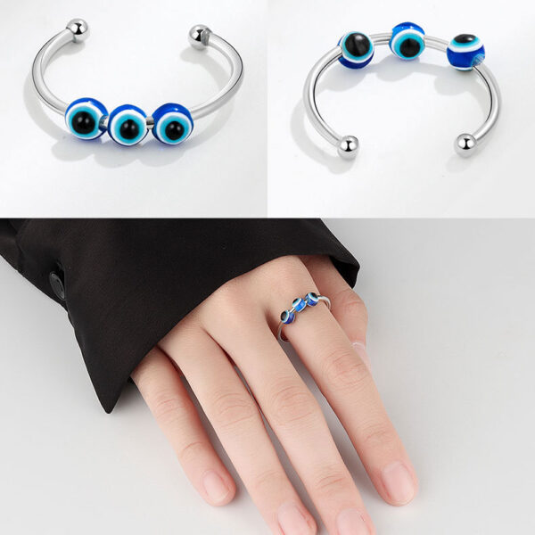 Eye Adjustable Anxiety Fidget Ring Toy For Women 1
