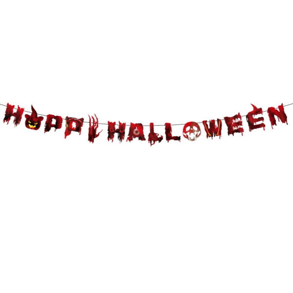Halloween Banner Clipart Mall Bar Party Decoration 1