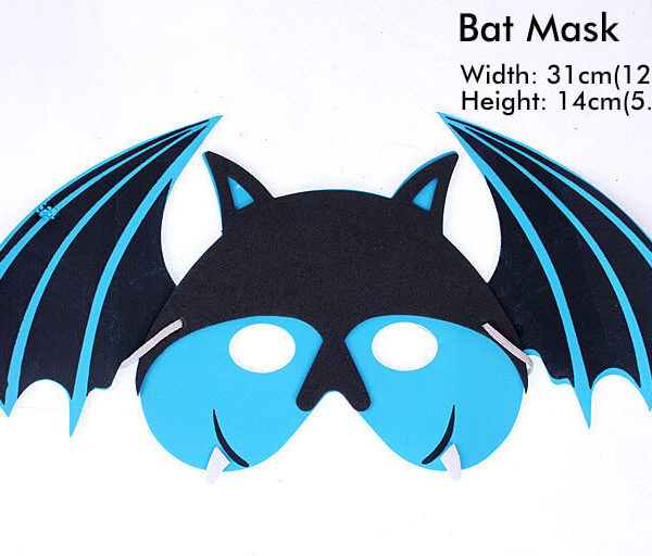 Happy Halloween Balloon Kit Bat Mask