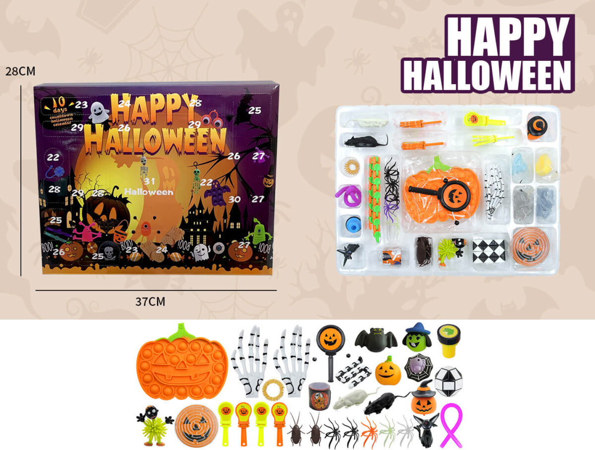 Happy Halloween Fidget Toy Advent Calendar 10 Days ST 018 21