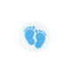 Variation picture for #10 footprints Blue
