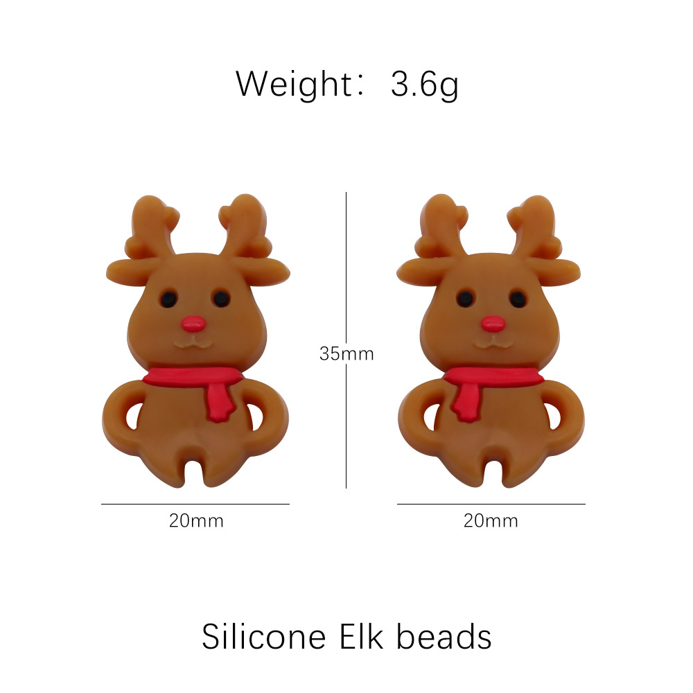 Wholesale 20pcs Christmas Silicone Focal Beads - Chieeon - Wholesale Toys  For Resale
