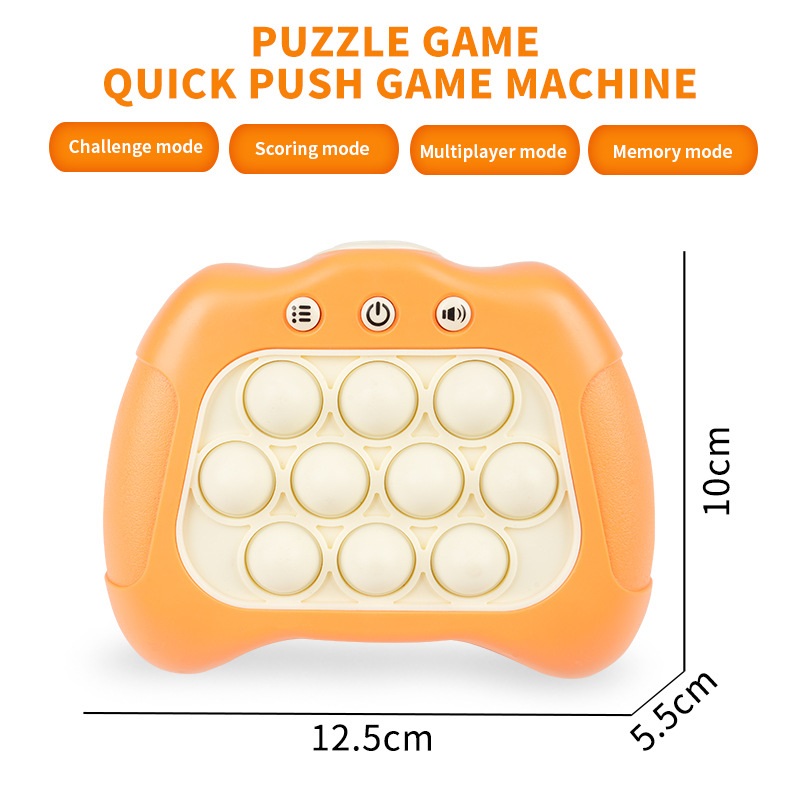Speed Push Game Machine Quick Competitive Fidget Toy With Light Up Feature  For Electronic Bubble Smart Games Puzzle From Homelife_wholesale, $4.09