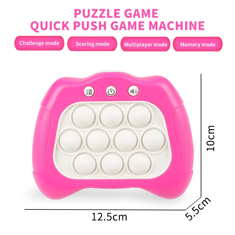 Buy Exilom Light Up Bubble Pop Fidget Toy, Electronic Quick Push