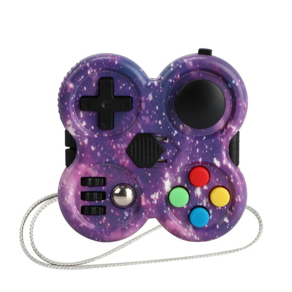 Purple Space 8 Fuctions Fidget Pad Game Controller Fidget Toy 1